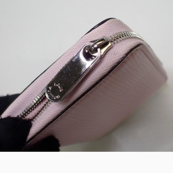 Authentic Louis Vuitton Pink Epi Compact Zip Around Zippy Coin/Card Wallet - Picture 7 of 9